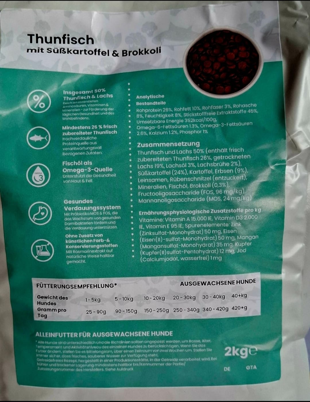 Thunfisch mit Süßkartoffel & Brokkoli