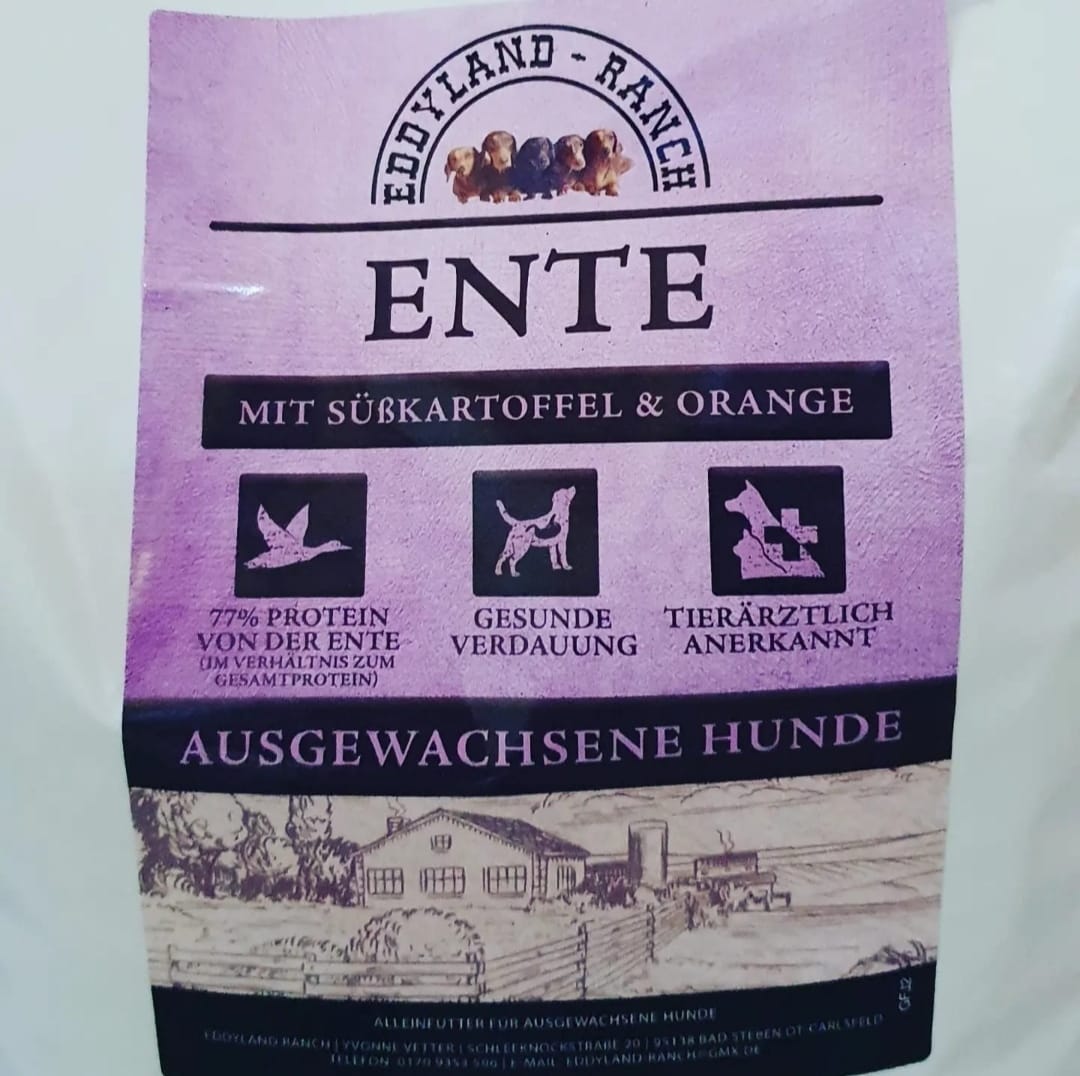 Ente mit Süßkartoffel & Orange