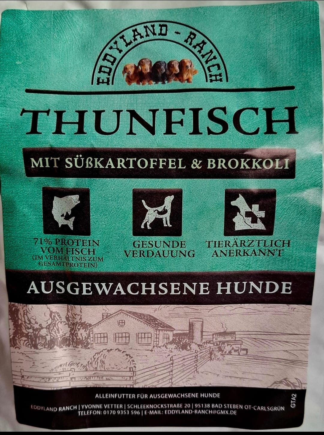 Thunfisch mit Süßkartoffel & Brokkoli