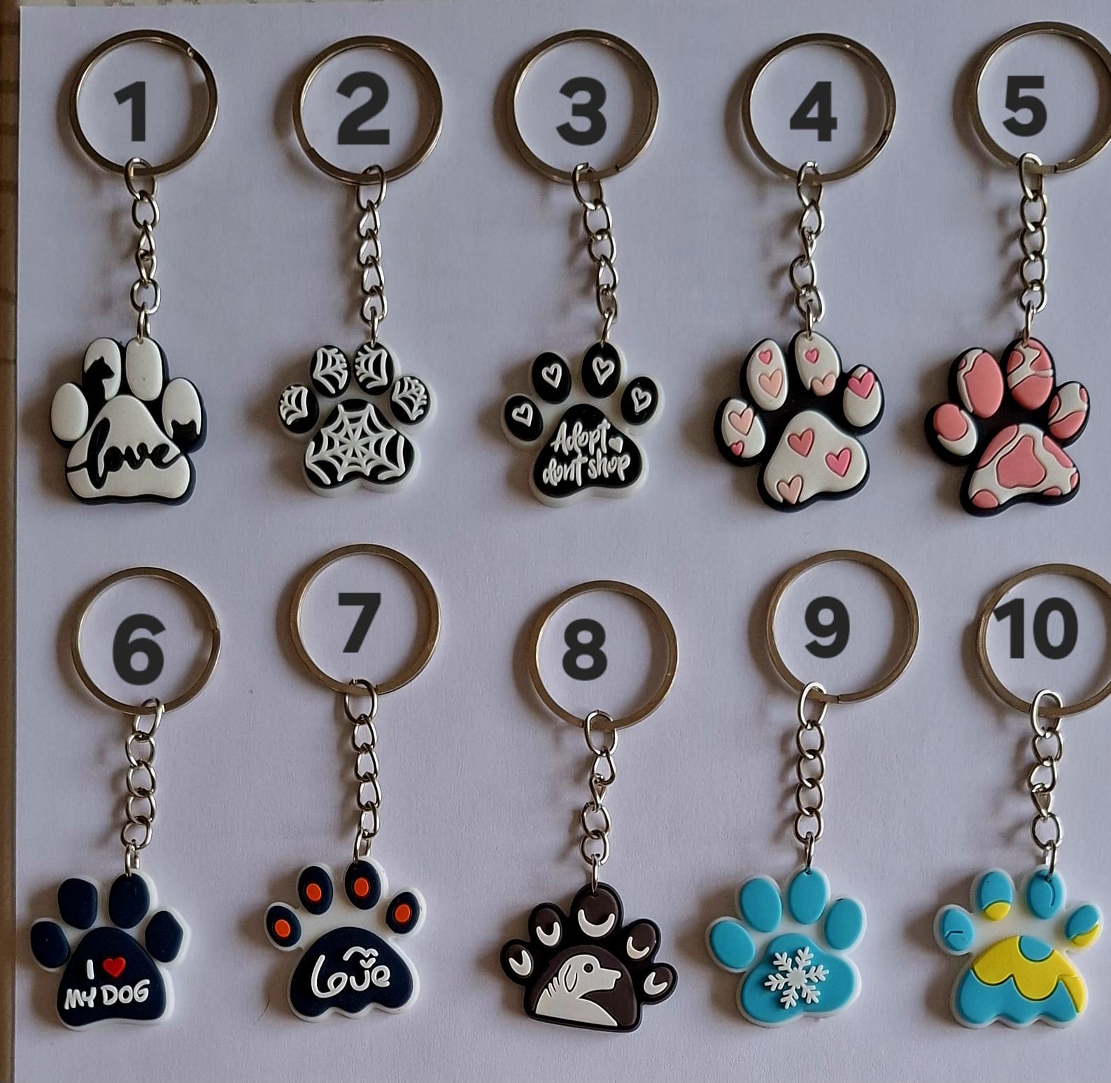 PVC Schlüsselanhänger