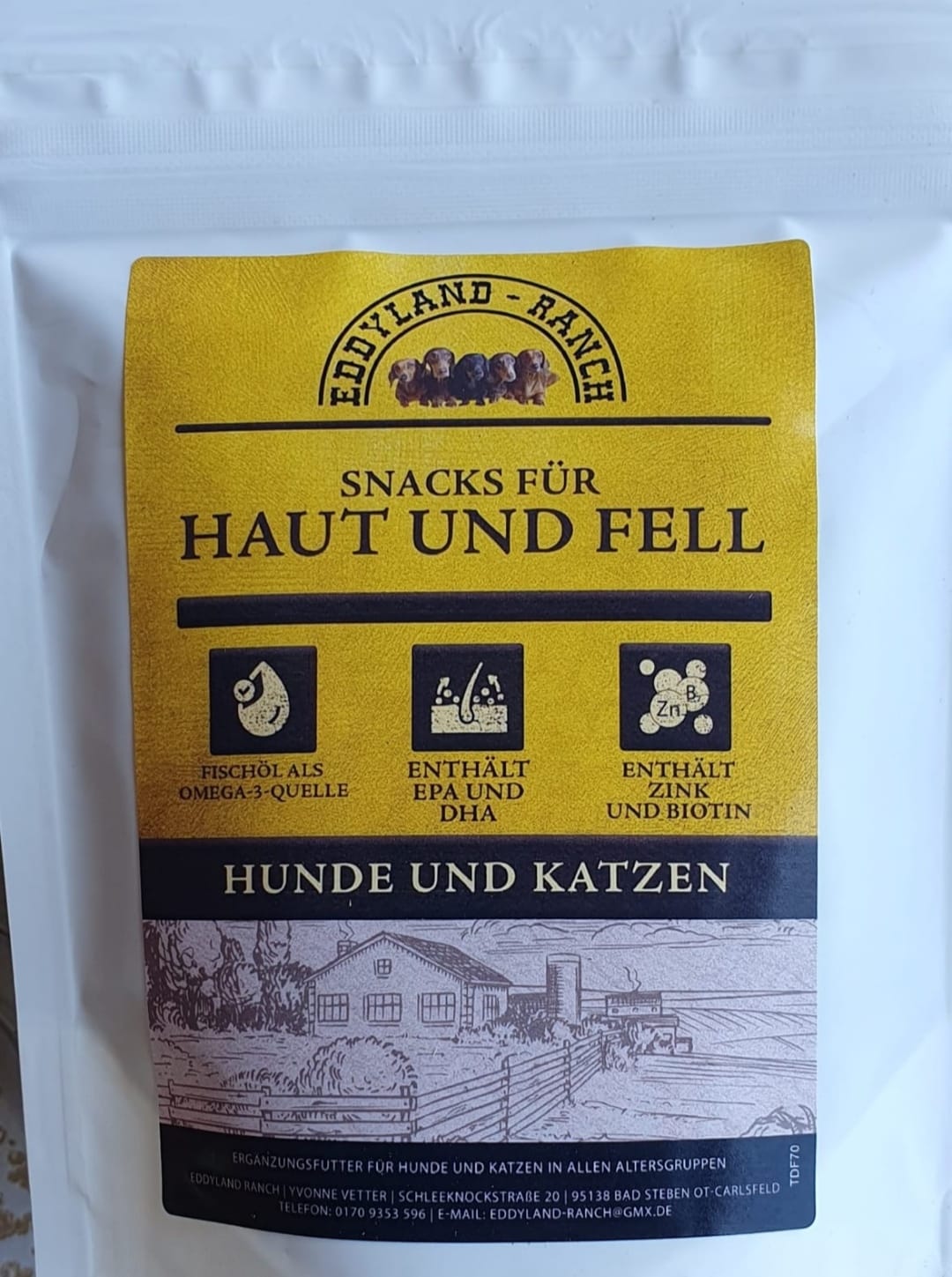 Snacks für Haut und Fell