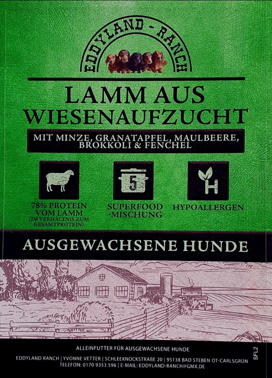 Lamm aus Wiesenaufzucht