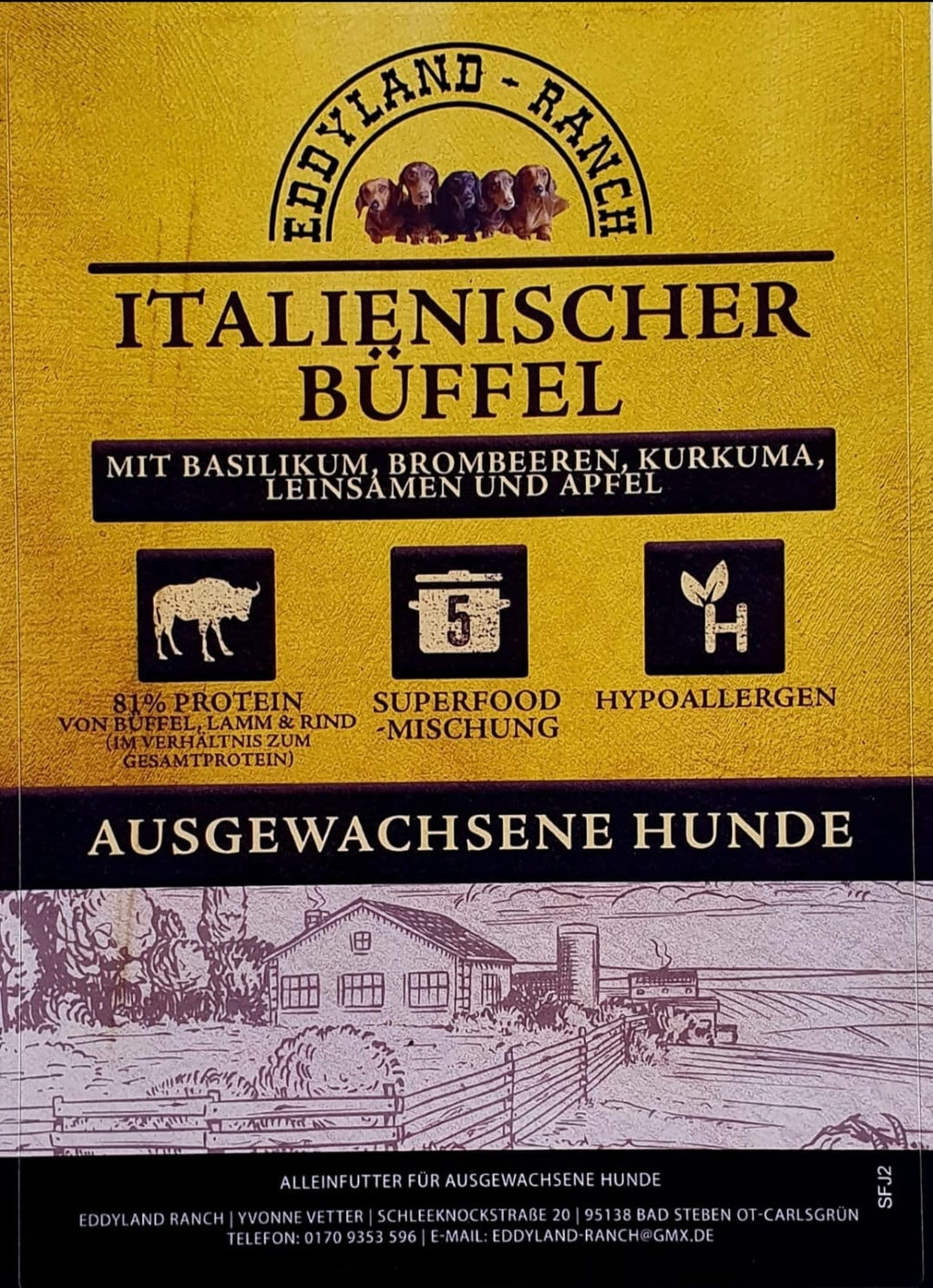 Italienischer Büffel