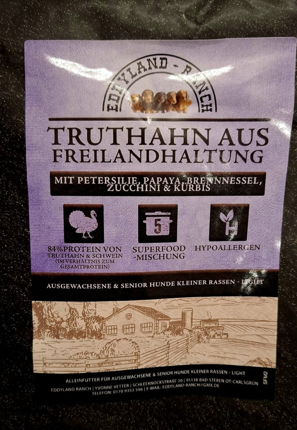 Truthahn aus Freilandhaltung - light